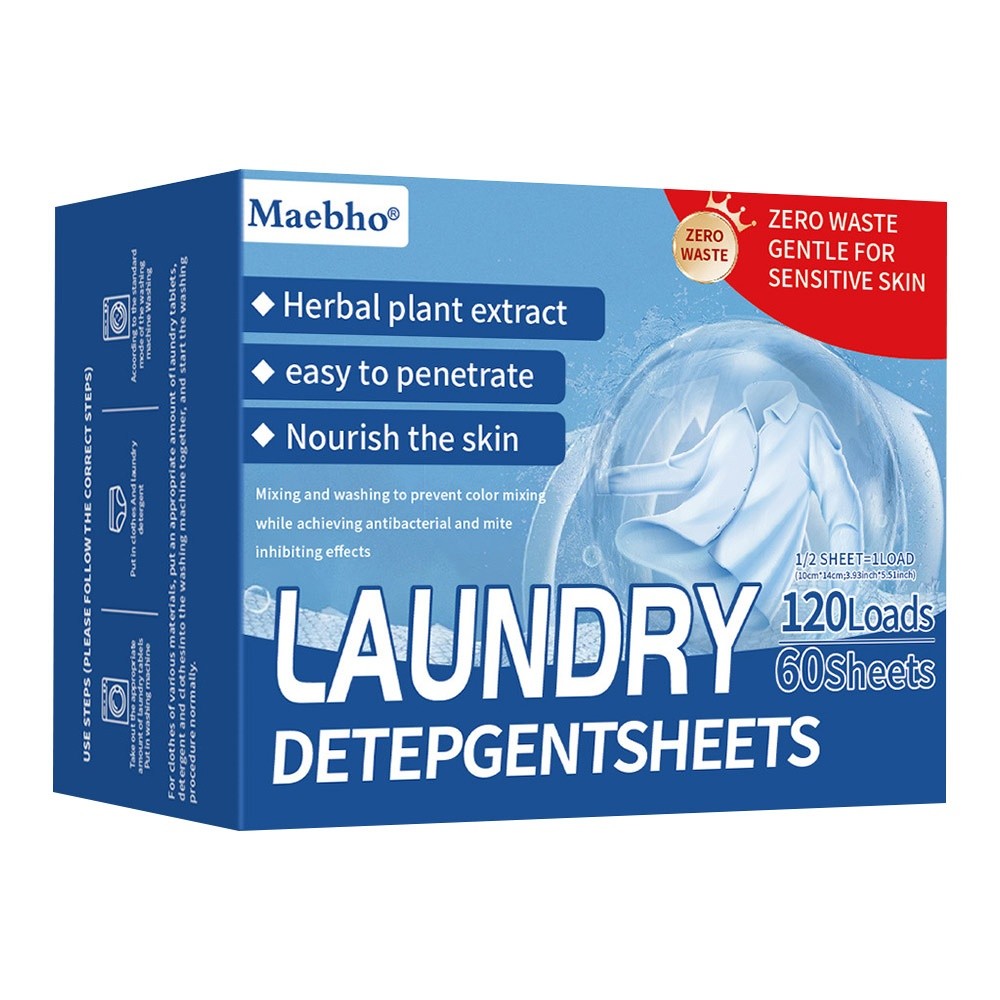 120 Sheets/Pack​​ ​Eco-Friendl - Laundry Strip Eco review and price