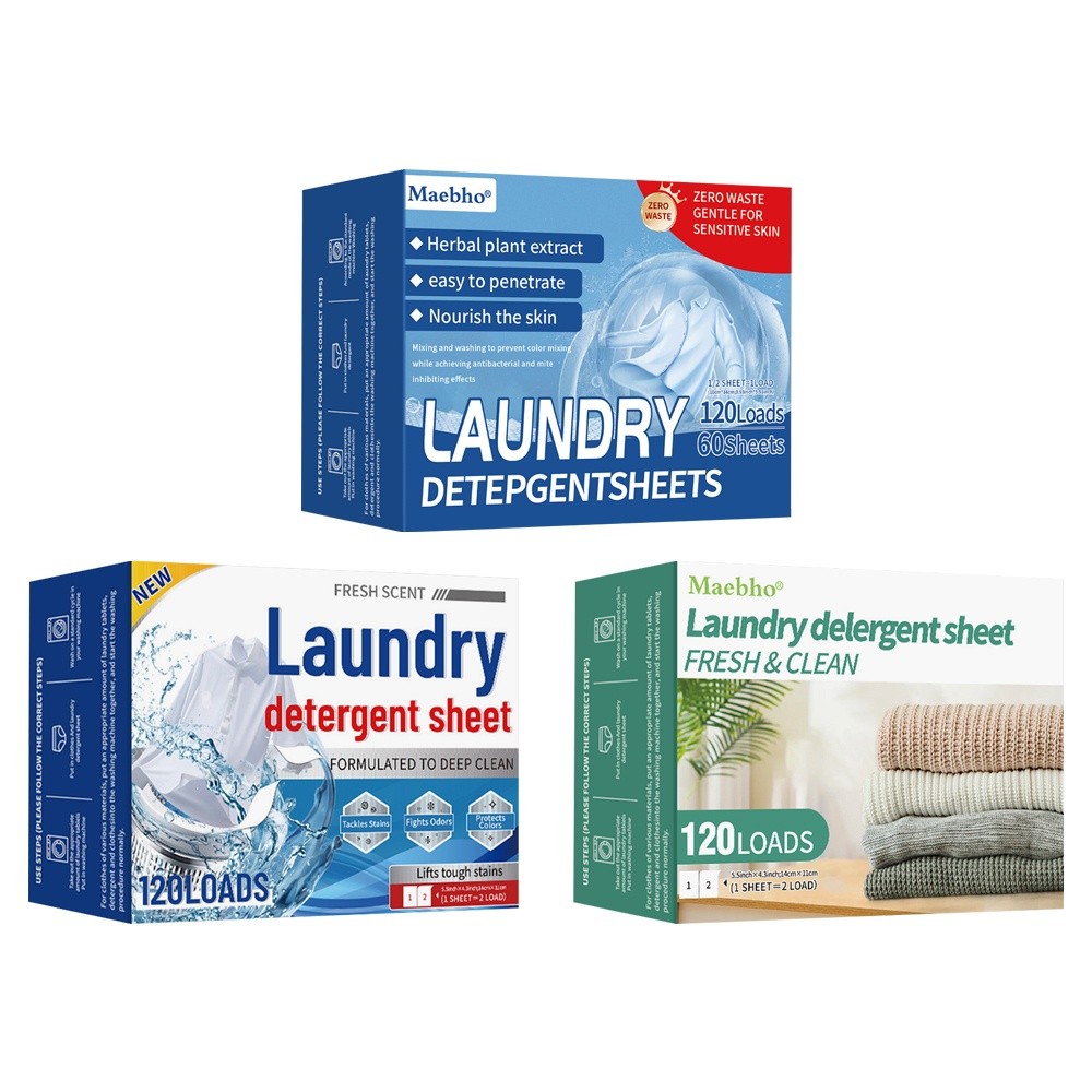 120 Sheets/Pack​​ ​Eco-Friendl - Laundry Strip Eco review and price