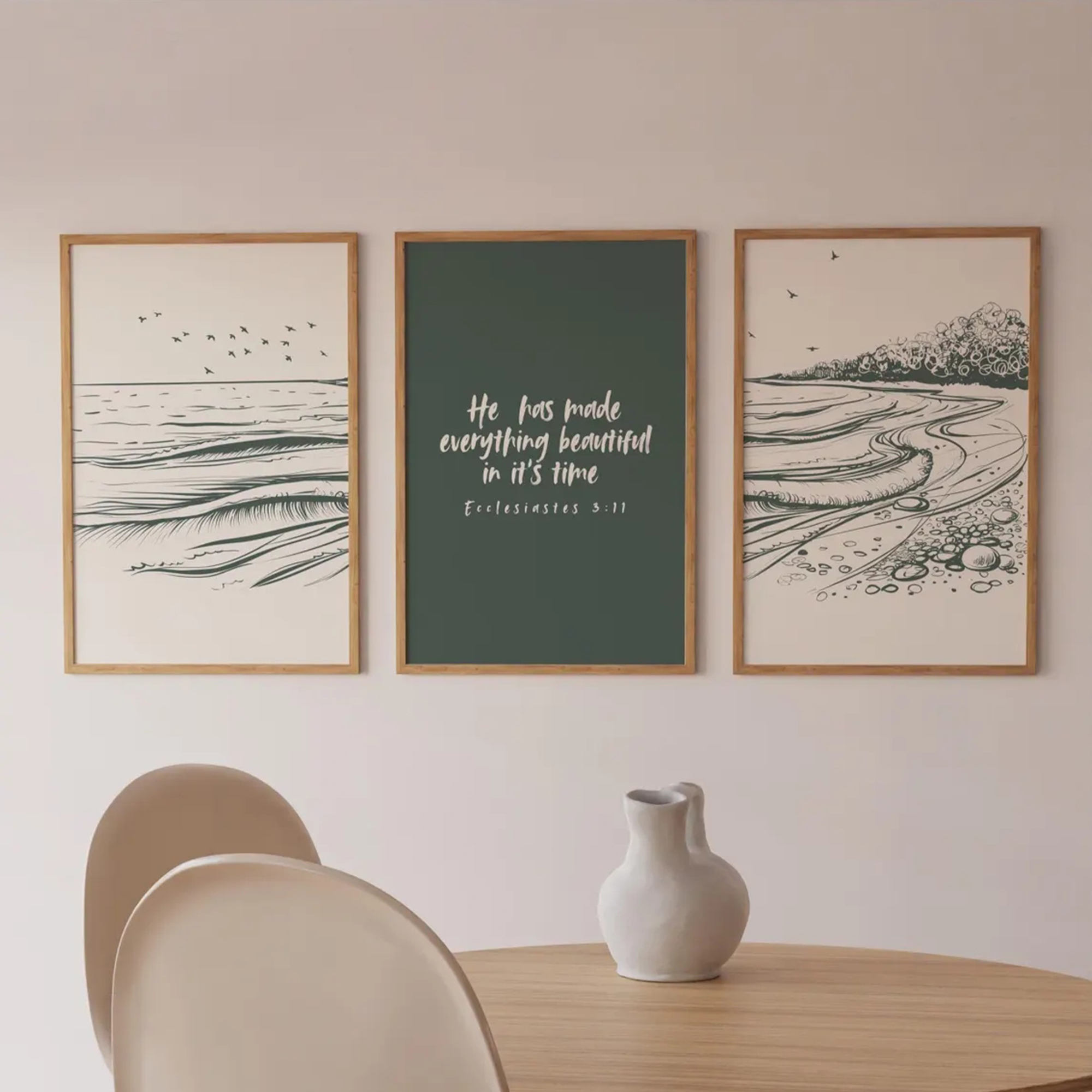 Minimalist Bible Verse  Script - Sustainable Living Products review and price