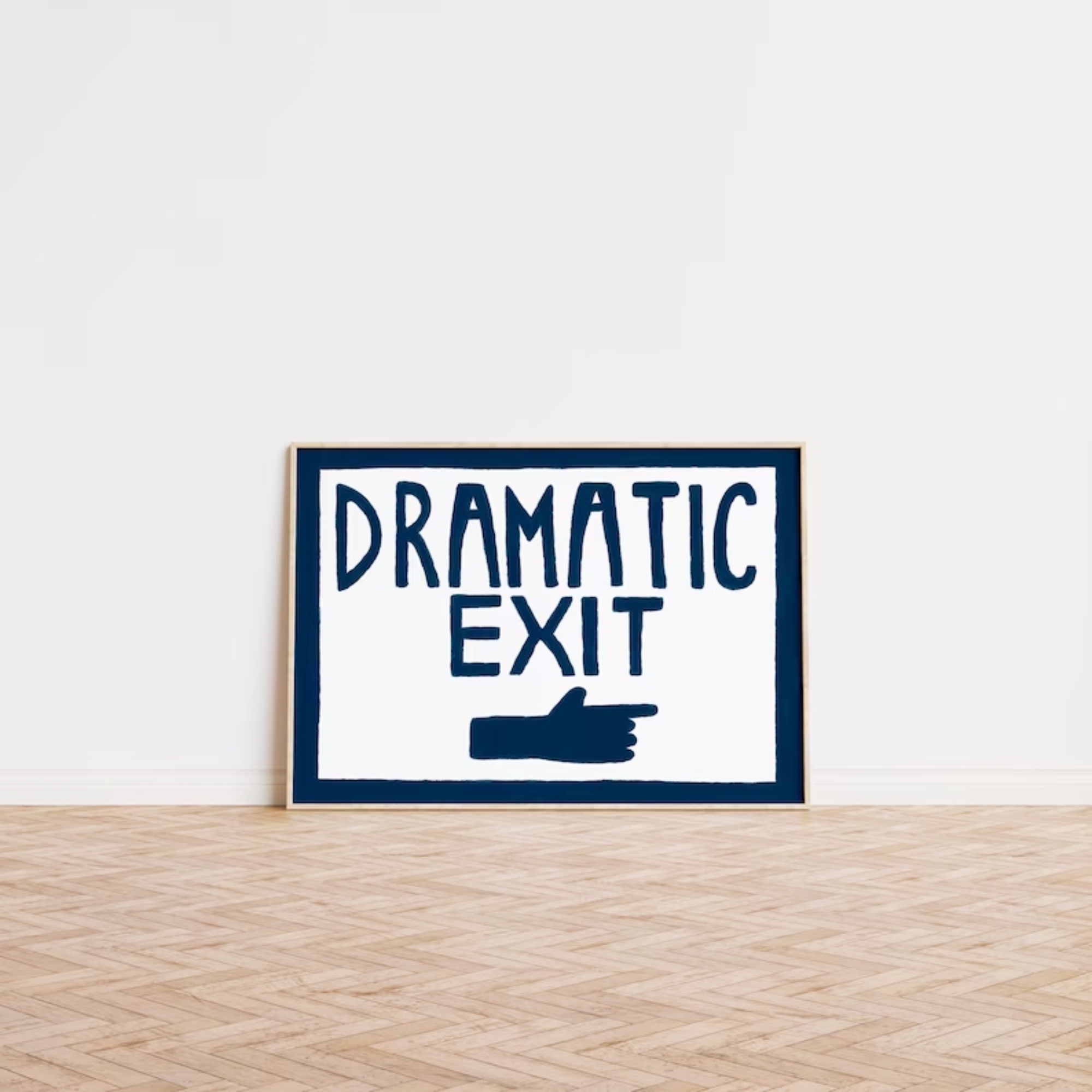 Funny Hallway Print Dark Green - Sustainable Living Products review and price