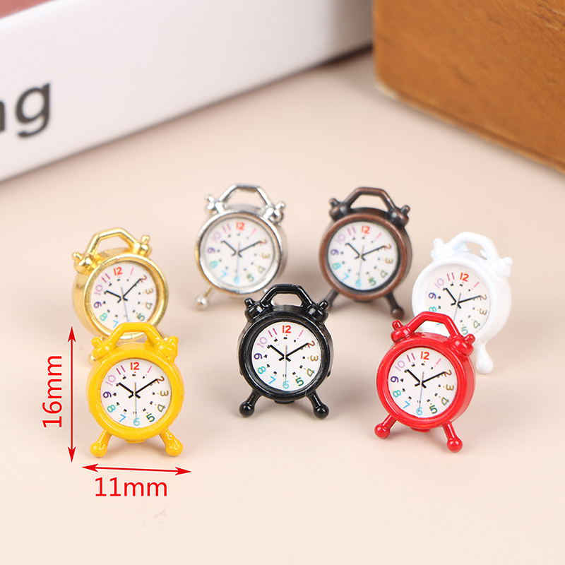 1PC 1:12 Scale Alarm Clock Dol - Sustainable Living Products review and price
