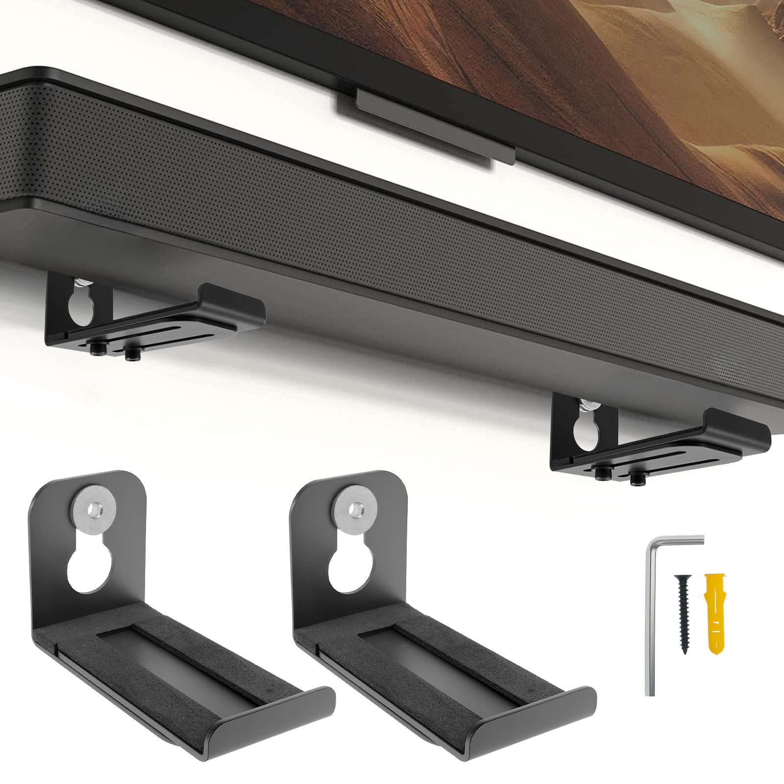 2Pcs Soundbar Speaker Stands W - Sustainable Living Products review and price