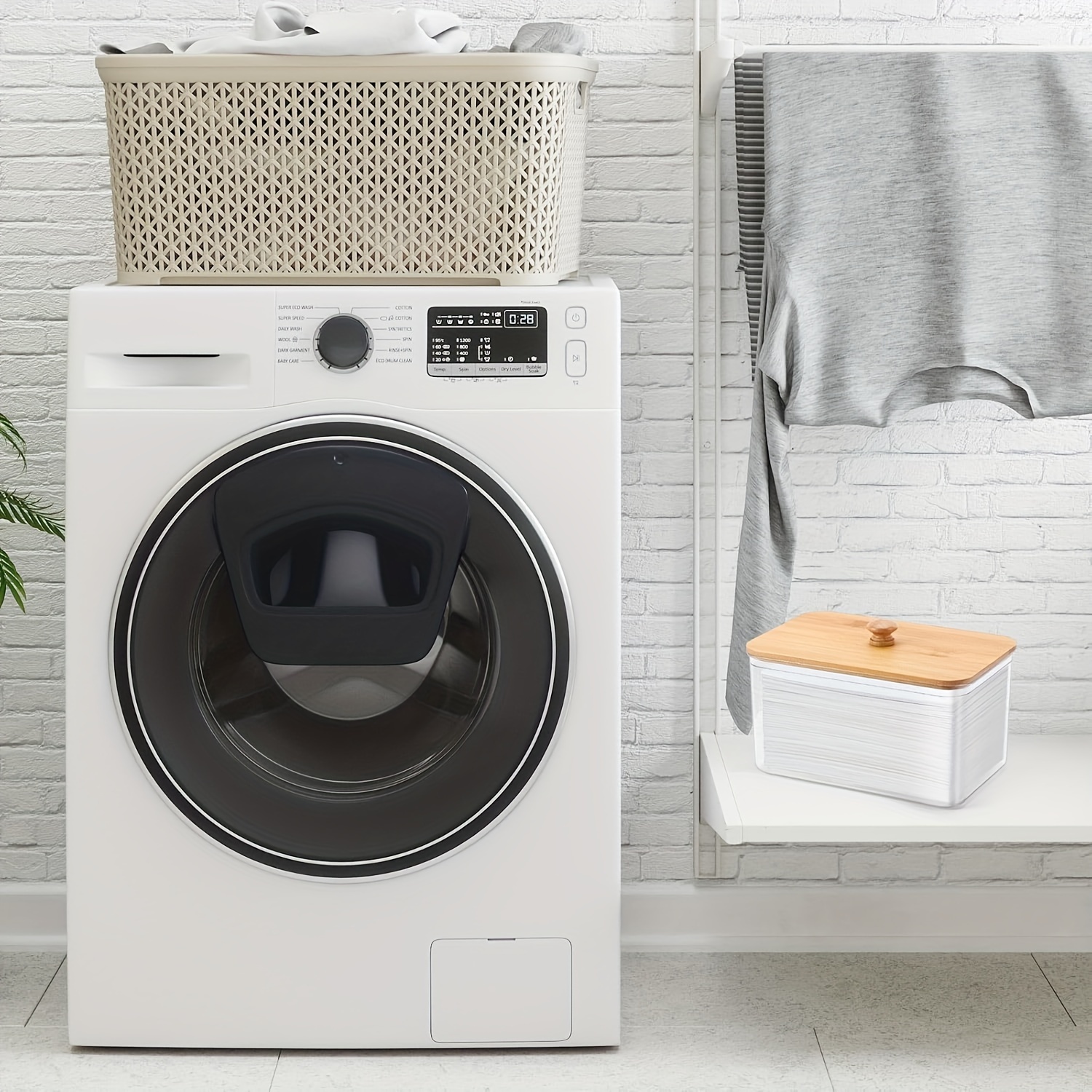 Acrylic Dryer Sheet Holder Con - Laundry Strip Eco review and price